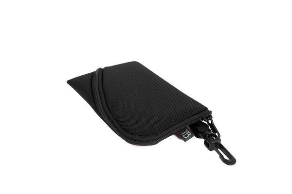 A Mini Ghost Whale Pouch in Black.